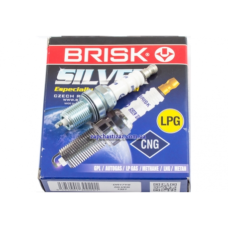 Свечи зажигания Brisk Silver/LPG Лачетти 1.8-2.0 (под газ) BK DR17YS Фото 1 BK DR17YS