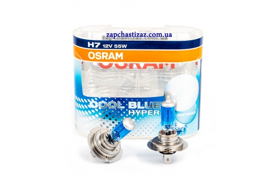 Лампочка H7 OSRAM COOL BLUE HYPER (2 шт)