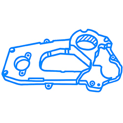 Кришка зубчастого ременя ГРМ