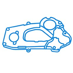 Крышка зубчатого ремня ГРМ