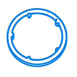 Прокладка радиатора масляного