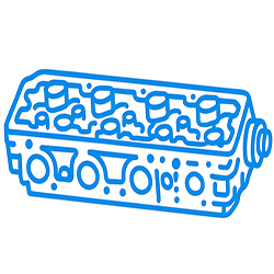 Головка циліндра та комплектуючі